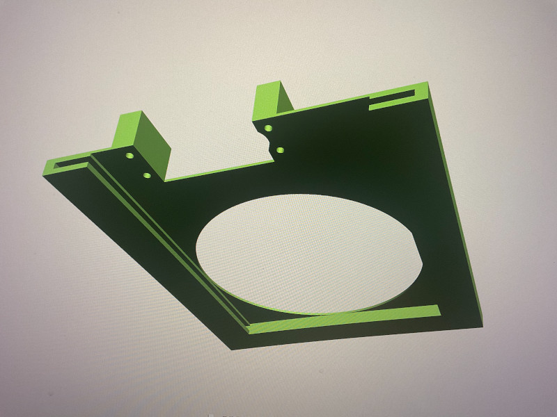 Lanceur de balle STL trape haute.