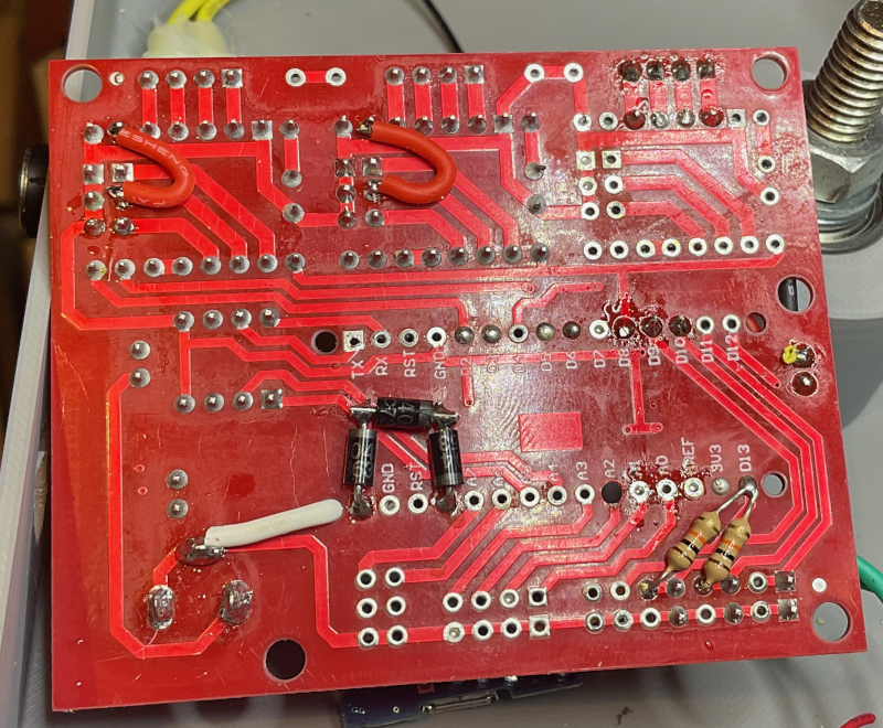 Pelco camera platine câblage sur pcb CNC Arduino