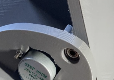 Pelco moteur 28BYJ fin de course horizontal