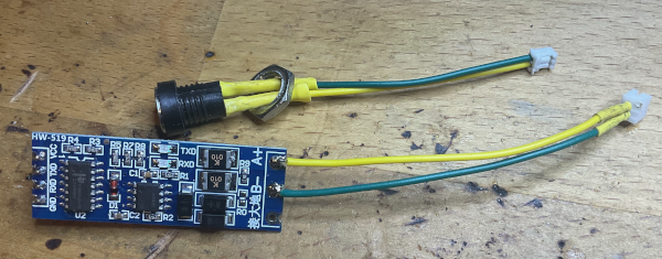 Pelco camera interface TTL 485