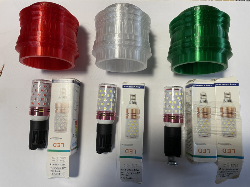 feu goiot materiel RVB