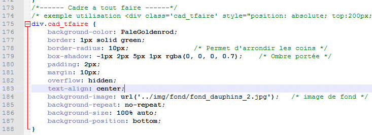 Documentation du code
